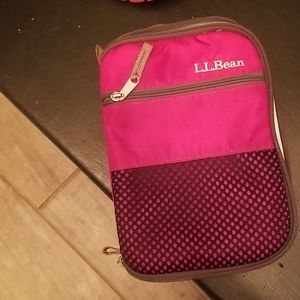 LL Bean red lunch box